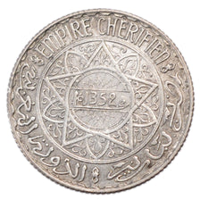 Morocco, 5 Francs, 1933, AU(55-58), Silver, Lecompte #239, 5.00