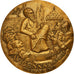 Francia, medaglia, UNESCO, Avicenna, Ibn Sina, 1980, Douek, SPL-, Bronzo dorato