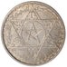 Morocco, 200 Francs, 1953, MS(65-70), Silver, Lecompte #290, 8.00