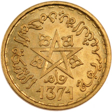 Morocco, 20 Francs, 1951, MS(65-70), Aluminium-Bronze, Lecompte #276, 4.00