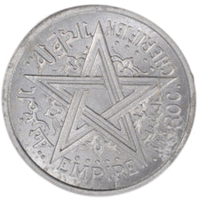 Morocco, 1 Franc, 1950, MS(60-62), Aluminium, Lecompte #227, 0.80