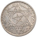 Morocco, 200 Francs, 1953, AU(55-58), Silver, Lecompte #291, 8.00