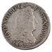 FRANCE, 1/2 Ecu, 1690, Troyes, VF(30-35), Silver, Gadoury #184, 13.30
