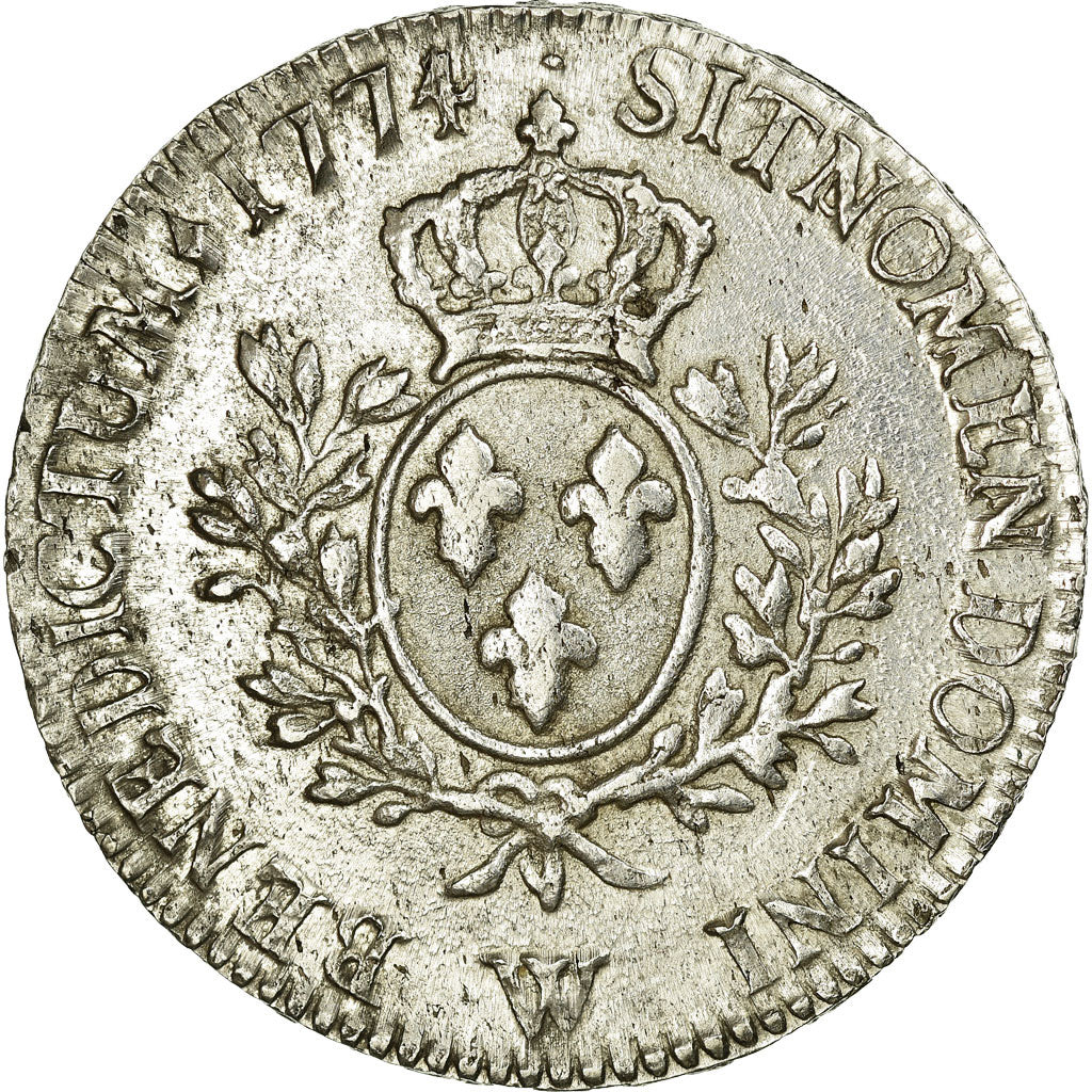 Münze, Frankreich, Louis XV, Écu à la vieille tête, Ecu, 1774, Lille, VZ+