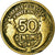 Moneta, Francja, Morlon, 50 Centimes, 1947, F(12-15), Aluminium, Gadoury:423b
