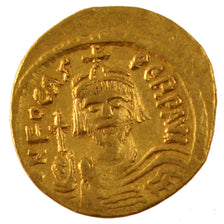 Phocas 602-610, Solidus, Constantinople, AU(50-53), Gold, 4.36