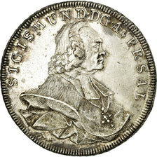 Munten, OOSTENRIJKSE STATEN, SALZBURG, Sigmund III, Thaler, 1762, Salzburg, PR+