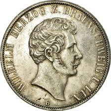 Coin, German States, BRUNSWICK-WOLFENBUTTEL, Wilhelm, 2 Thaler, 3 1/2 Gulden