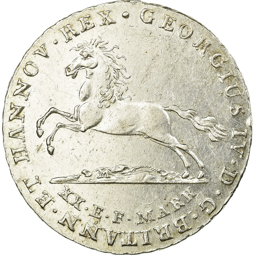 Münze, Deutsch Staaten, HANNOVER, Georg IV, 16 Gute Groschen, 1824, VZ+