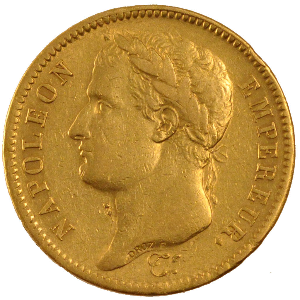 FRANCE, Napoléon I, 40 Francs, 1811, Paris, EF(40-45), Gold, Gadoury #1084, 1...