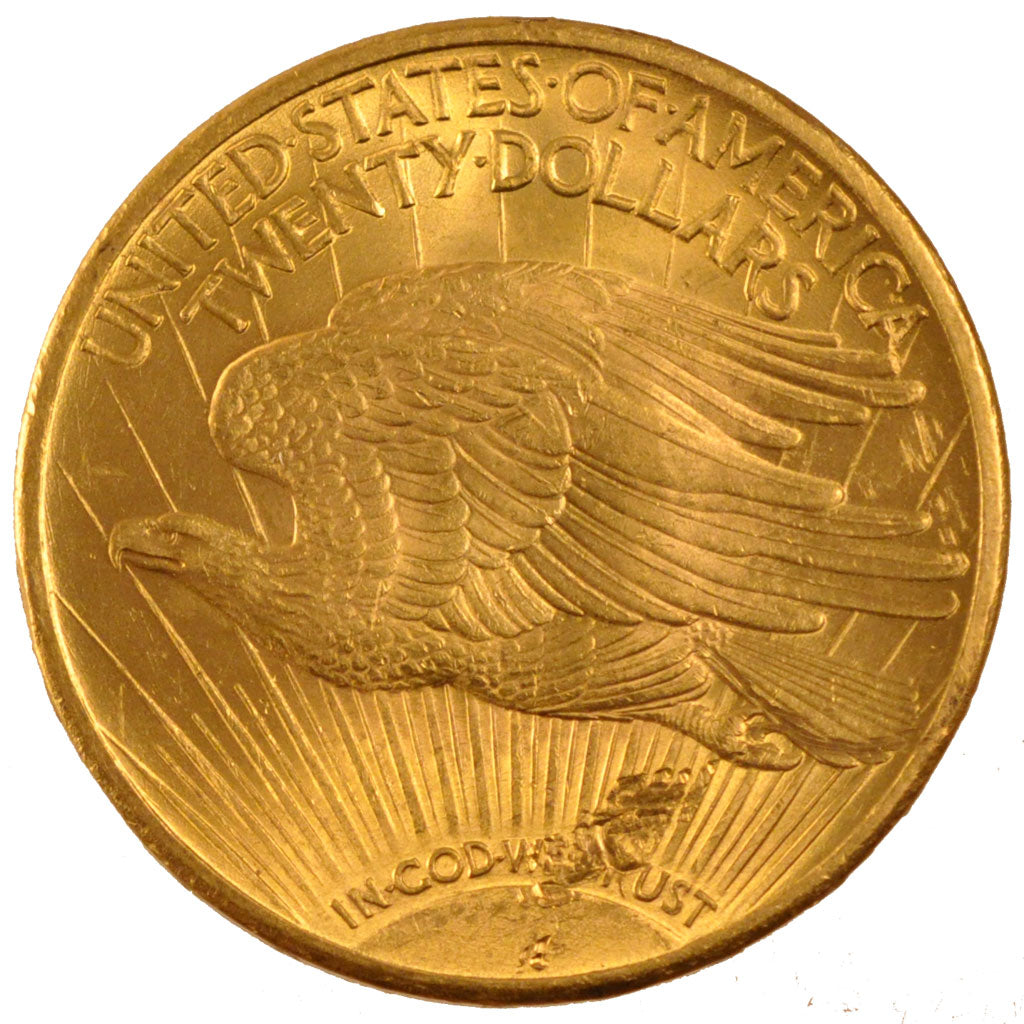 United States, Saint-Gaudens, 20 Dollars, 1924, Philadelphia, KM #131,...