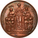 France, Medal, Enseignement Primaire, Staple, Nord, 1848, Farochon, AU(50-53)