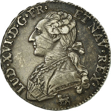 Moneta, Francja, Louis XVI, 1/2 Écu, 1/2 ECU, 44 Sols, 1792, Paris, AU(50-53)