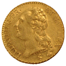 FRANCE, Louis d'or à la tête nue, Louis D'or, 1785, Paris, KM #591.1, AU(55-58),
