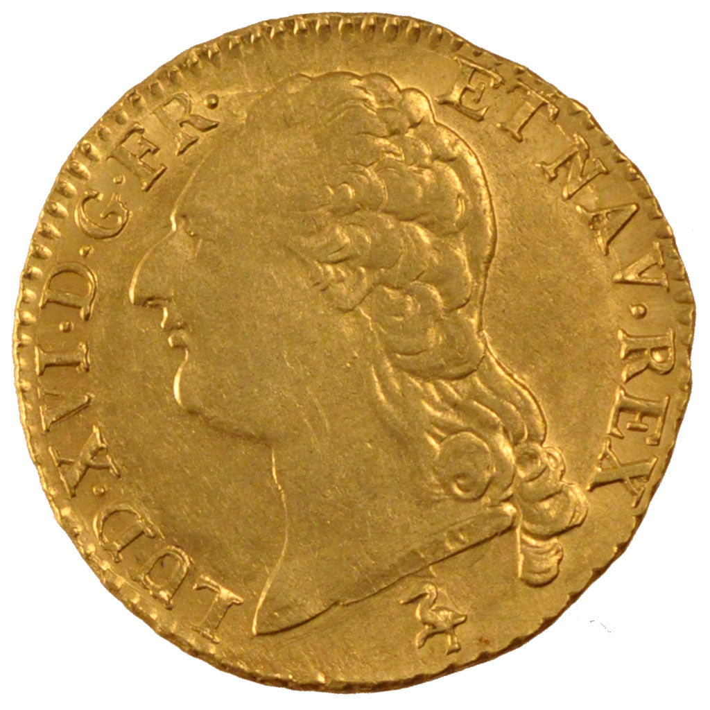 FRANCE, Louis d'Or, 1787, Paris, AU(55-58), Gold, Gadoury #361, 7.62
