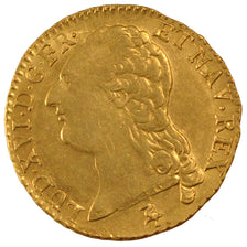 FRANCE, Louis d'Or, 1787, Paris, AU(55-58), Gold, Gadoury #361, 7.62