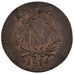 Coin, FRENCH STATES, ANTWERP, 5 Centimes, 1814, Anvers, AU(55-58), Bronze
