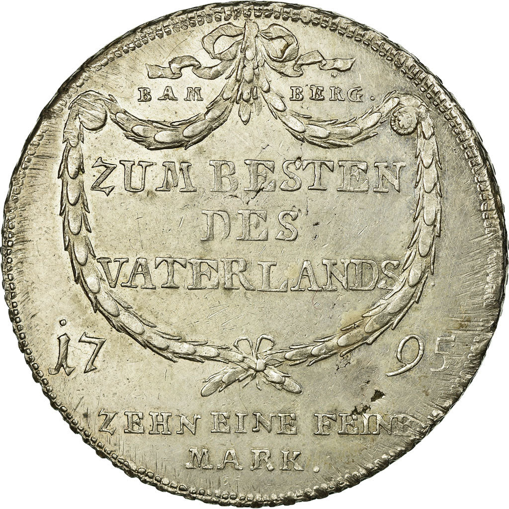 Münze, Deutsch Staaten, BAMBERG, Franz Ludwig, Thaler, 1795, VZ, Silber