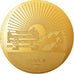 Francia, medaglia, Office Public d'HLM de la Ville du Havre, SPL, Bronzo dorato