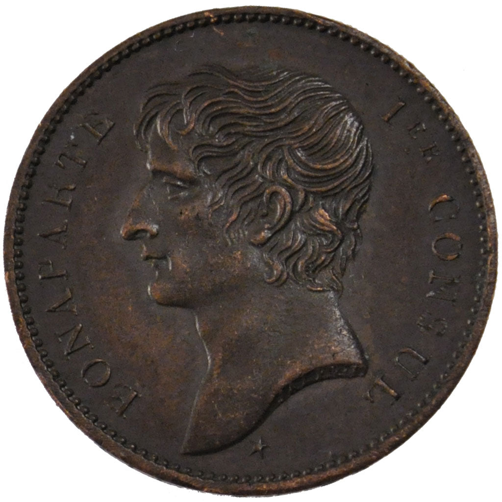 FRANCE, 2 Francs, 1801, AU(55-58), Bronze, 9.53