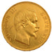 FRANCE, Napoléon III, 100 Francs, 1855, Paris, KM #786.1, AU(50-53), Gold, G...