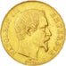 FRANCE, Napoléon III, 50 Francs, 1857, Paris, KM #785.1, AU(50-53), Gold, Gadour
