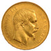FRANCE, Napoléon III, 50 Francs, 1857, Paris, KM #785.1, AU(55-58), Gold, Gadour