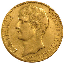 FRANCE, 40 Francs, 1802, Paris, EF(40-45), Gold, Gadoury #1080, 12.87