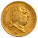 FRANCE, Louis XVIII, 40 Francs, 1818, Lille, KM #713.6, AU(50-53), Gold,...