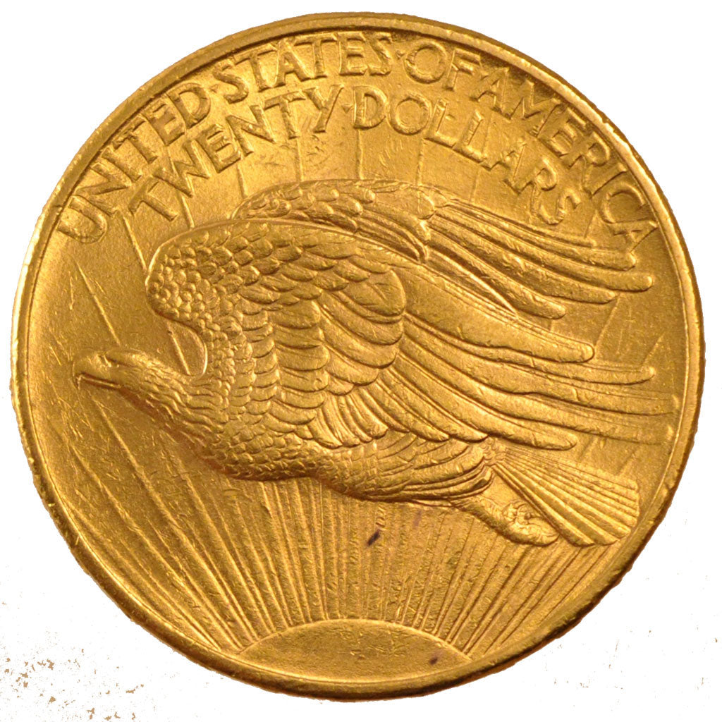 UNITED STATES, Saint-Gaudens, $20, Double Eagle, 1908, U.S. Mint, KM #127,...