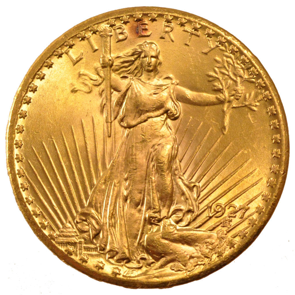 United States, Saint-Gaudens, 20 Dollars, 1927, Philadelphia, KM #131,...