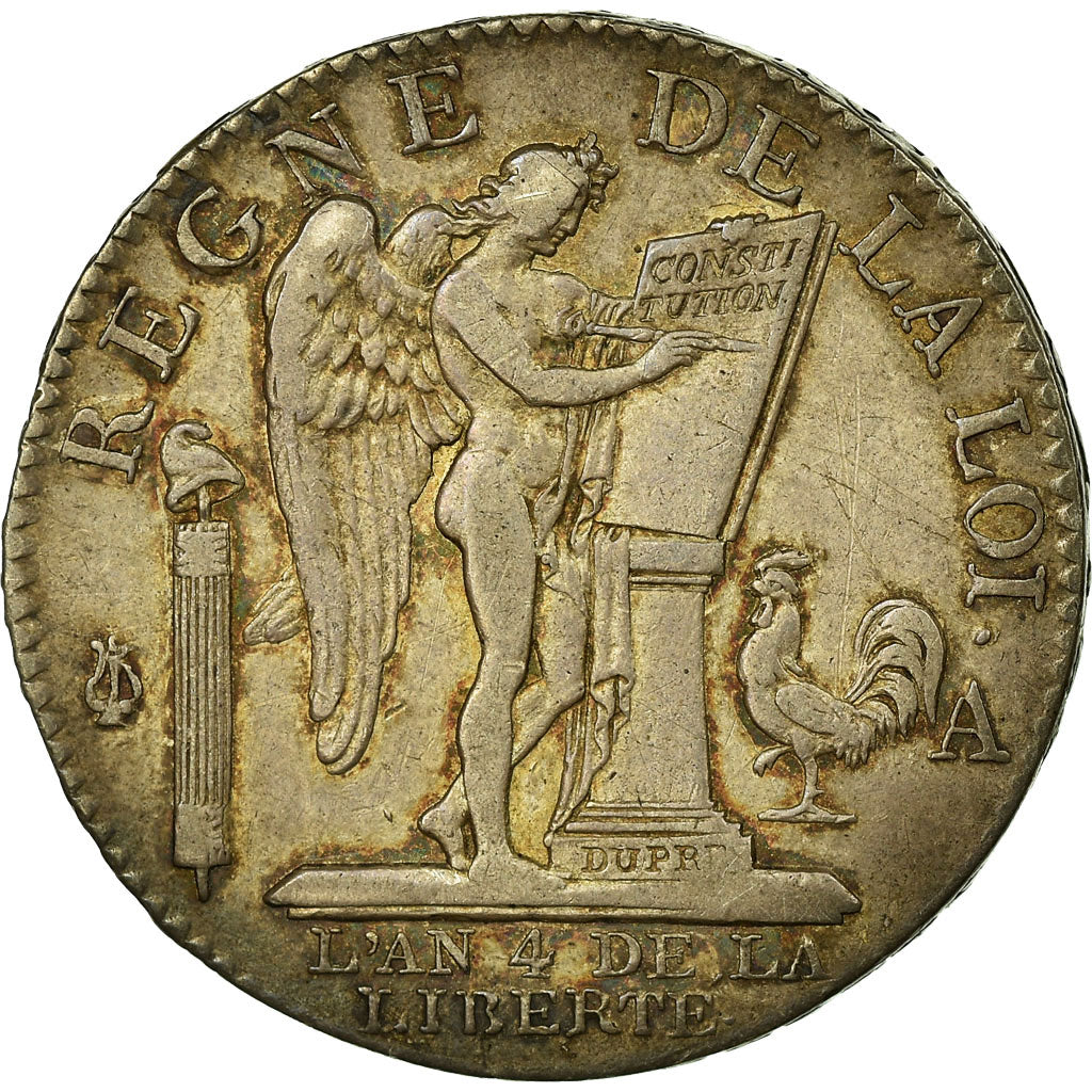 Coin, France, Louis XVI, ½ écu de 3 livres françois, 1792, Paris