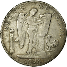 Münze, Frankreich, Écu de 6 livres françoise, 6 Livres, 1793, Paris, S+