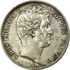 Moneta, Francja, Louis-Philippe, Franc, 1831, Rouen, AU(50-53), Srebro