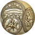 France, Medal, Conseil Général du Val d'Oise, 1984, Merle, MS(65-70), Silver