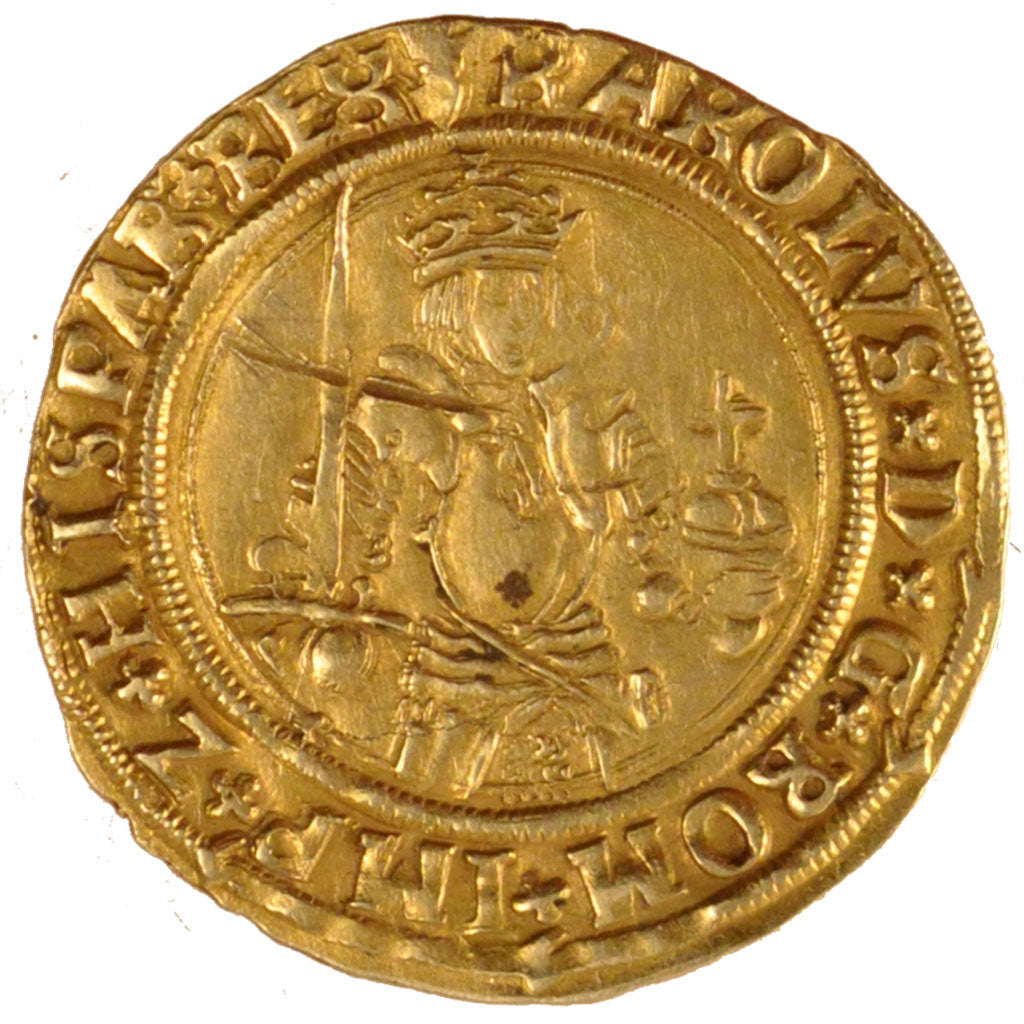 Belgium, Florin, Anvers, EF(40-45), Gold, 2.91