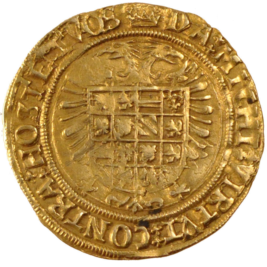 Belgium, Florin, Anvers, EF(40-45), Gold, 2.91