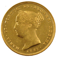 Portugal, Marie II, 5000 Reis, 1851, PCGS MS62