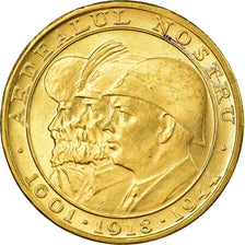 Coin, Romania, Mihai I, 20 Lei, 1944, MS(60-62), Gold, KM:M13