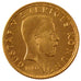 SWEDEN, 5 Kronor, 1920, Stockholm, KM #797, AU(55-58), Gold, 16, 2.24