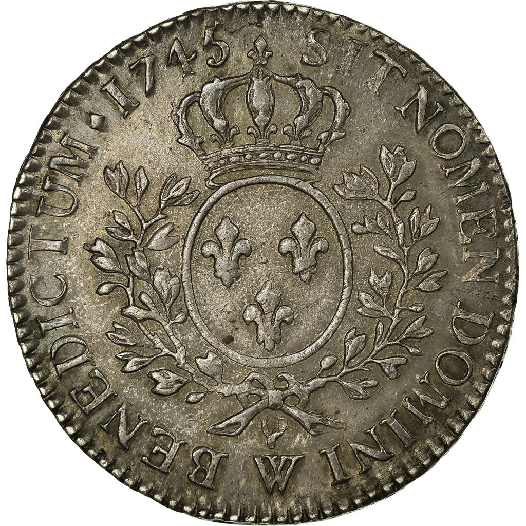 Coin, France, Louis XV, 1/2 Écu au bandeau, 1/2 ECU, 44 Sols, 1745, Lille