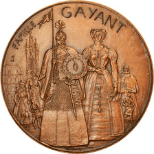France, Medal, La Fête de Gayant Expo à Douai, 1980, Bouquillon, MS(65-70)