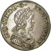 Moneda, Francia, Louis XIV, 1/4 Écu à la mèche courte, 1/4 Ecu, 1644, Paris