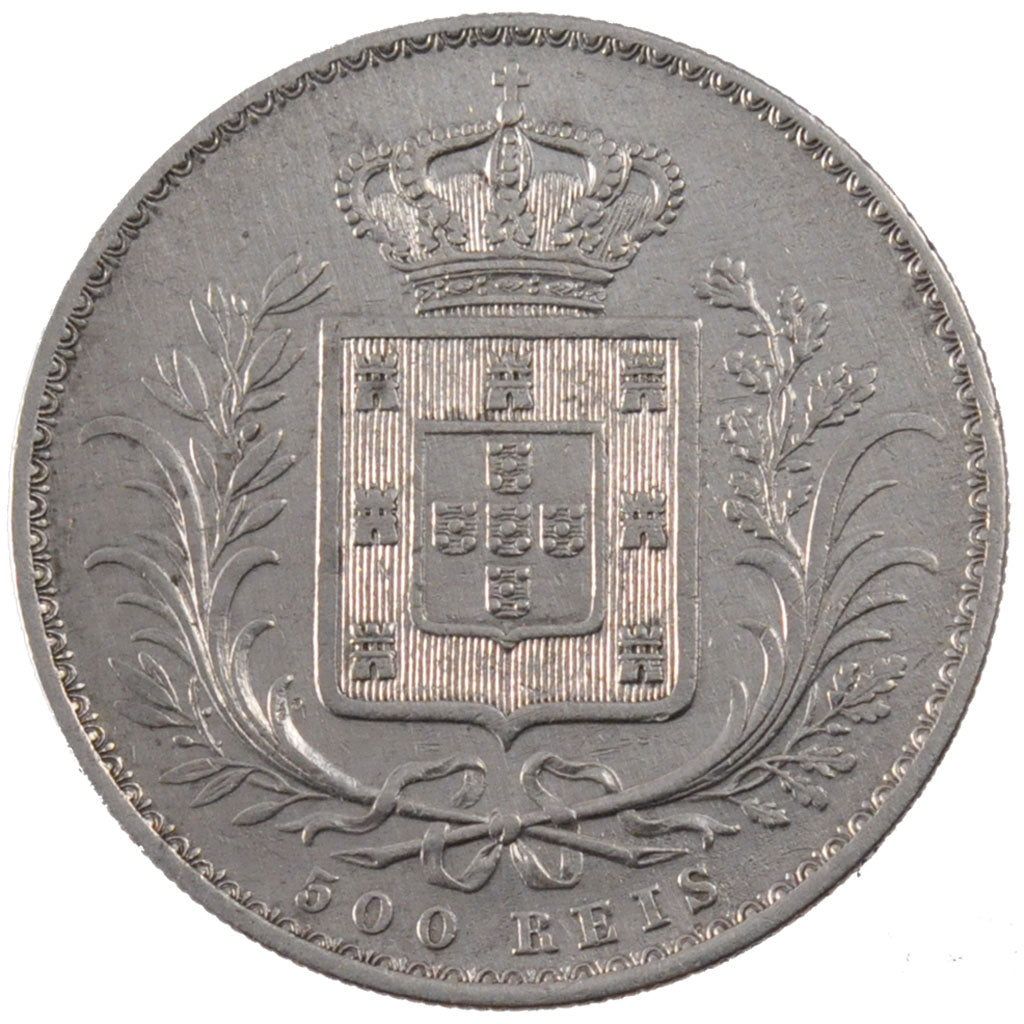 Portugal, Louis I, 500 Reis