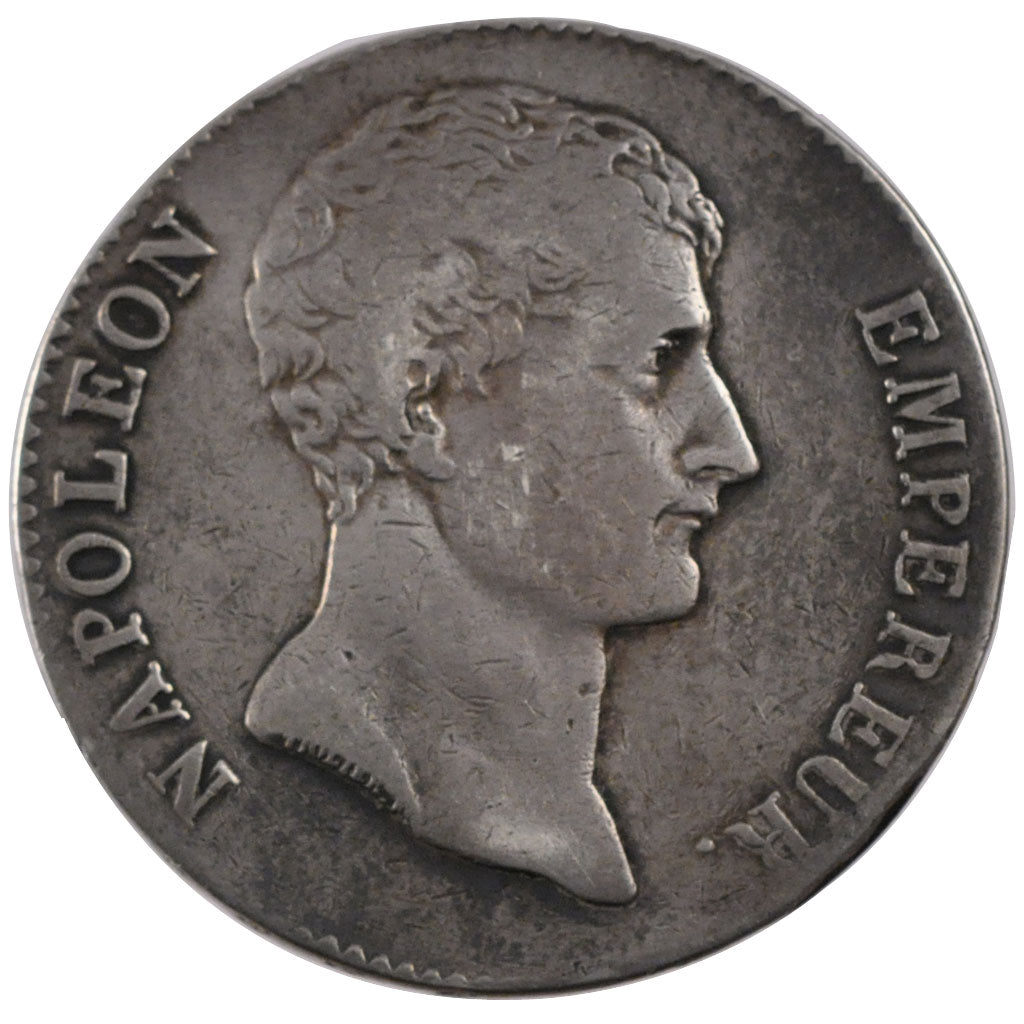FRANCE, 5 Francs, 1803, Paris, VF(30-35), Silver, Gadoury #579, 24.80