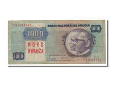 Angola, 1000 Novo Kwanza on 1000 Kwanzas, 1991, KM #124, 1987-11-11, EF(40-45),.
