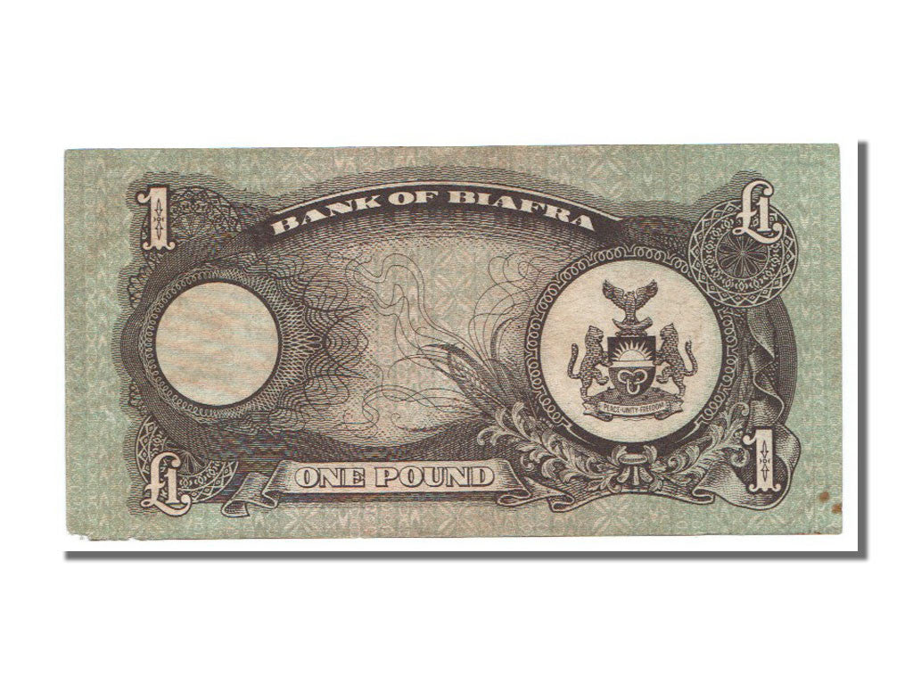 Geldschein, Biafra, 1 Pound, S