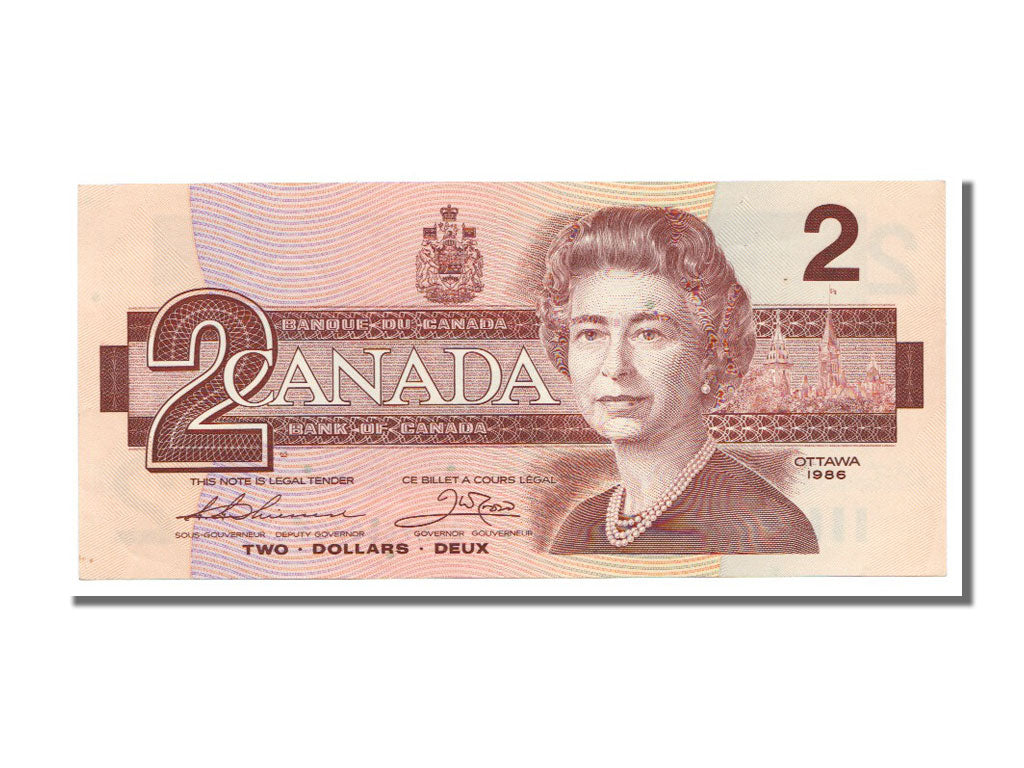 Canada, 2 Dollars, 1986, KM #94b, UNC(63), BGM9660703