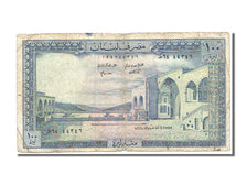 Lebanon, 100 Livres, 1977, KM #66b, VF(30-35)