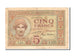 Geldschein, Madagascar, 5 Francs, S+